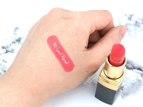 chanel rouge coco corail vibrant|chanel rouge coco.